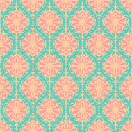 Vintage floral seamless pattern N20