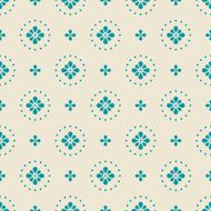 minimalistic floral pattern