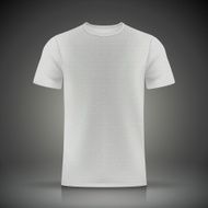 white T-shirt template N5