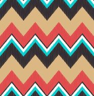 seamless zig zag scribble pattern N5