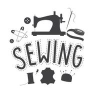 Sewing embleme design
