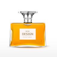 elegant perfume bottle with label N24
