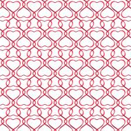 heart ribbon background