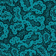 blue abstract pattern with clouds N2