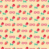 Cute Valentine seamless pattern