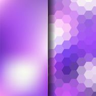 abstract background consisting of hexagons and matt glass N38