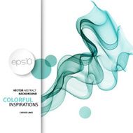 Abstract smoky waves background Template brochure design N17