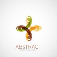 Symmetric abstract geometric shape N353