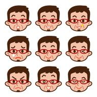 Expression set of men