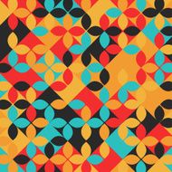 Abstract Geometrical Multicolored mosaic Background N32