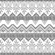 Ethnic ornamental textile seamless pattern N31
