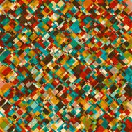 Abstract Geometrical Multicolored mosaic Background N33