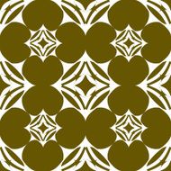 Geometric abstract seamless pattern Classic background Vector N8