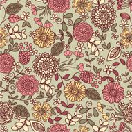 Floral Pattern N386