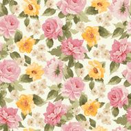 Beautiful Seamless peony pattern N7