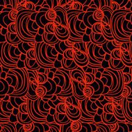 Seamless abstract red pattern