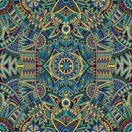 Abstract vector tribal ethnic pattern N3