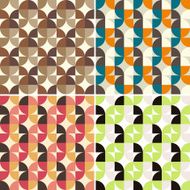 Retro abstract seamless pattern N22