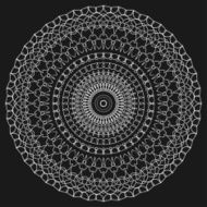 hand-drawing ornamental abstract vector background N3