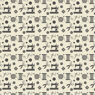 Sewing and needlework background