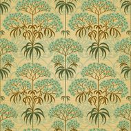 Traditional floral pattern in retro style N5