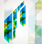 Abstract Triangle Geometric Brochure Template N3