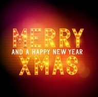 Merry Christmas Message Sign N2