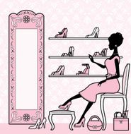 Girly Shoe Shopping