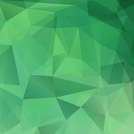 Abstract Green Triangles Background N2