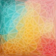 Abstract triangles background N3
