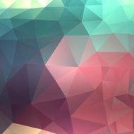 Abstract colorful triangles background N11