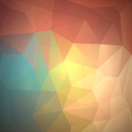 Abstract colorful triangles background N12