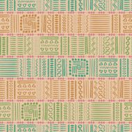 Abstract Seamless Pattern in Ethnic Style N26