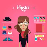 Hipster illustration N24