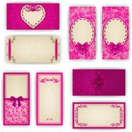 Elegant vector template for luxury invitation card N28