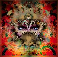 Abstract woman illustration