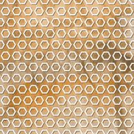 Vector Seamless Geometric Pattern on watercolor winter backgroun