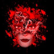 Abstract woman illustration N2