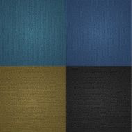 Vector modern denim texture set