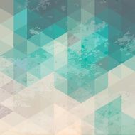 Geometric background with grunge texture N2