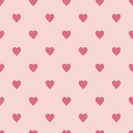 Vector Seamless Pattern with Hearts N11