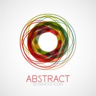 Symmetric abstract geometric shape N359