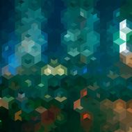 abstract color hexagon decoration pattern background N3