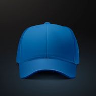 blank hat in blue N4