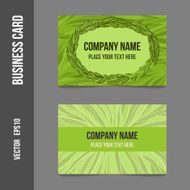 Corporate identity - business cards N13