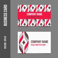 Corporate identity - business cards N16