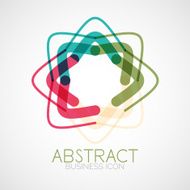 Symmetric abstract geometric shape N360