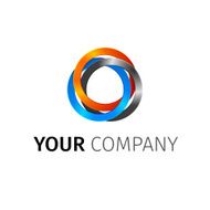 abstract logo design template N2