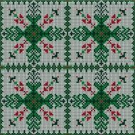 Christmas seamless knitted background N19