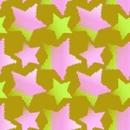 seamless pattern with stars vector N5